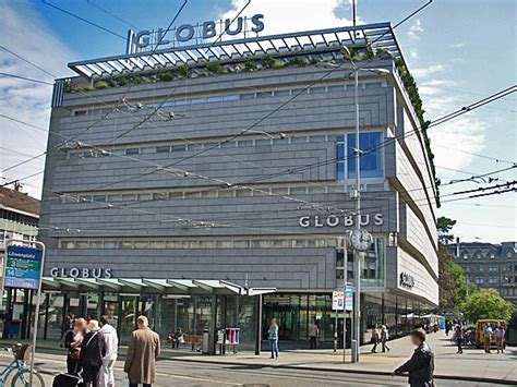 globus department store zurich.